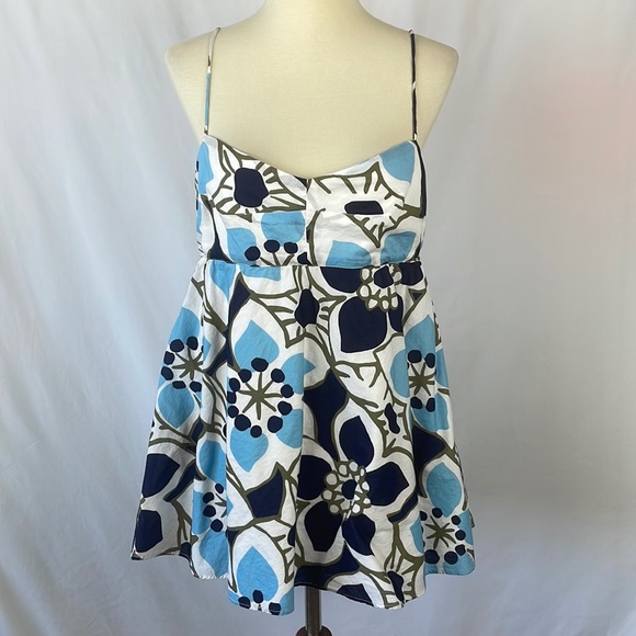 J. Crew Floral Camisole with Removable Empire Waist Tie - Size 8 - Picture 3 of 16